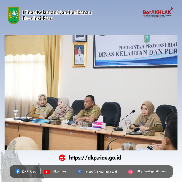 DKP Provinsi Riau melaksanakan Ekspos Program kegiatan 2024 dan Pengarahan Kepala Dinas