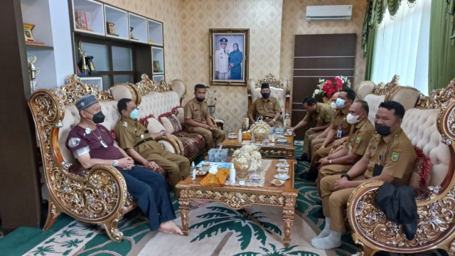 Bupati HM.Wardan Terima Kunjungan Kepala UPT.PSDKP Wilayah 1, Bahas Kerjasama Pengawasan Sumberdaya Kelautan dan Perikanan