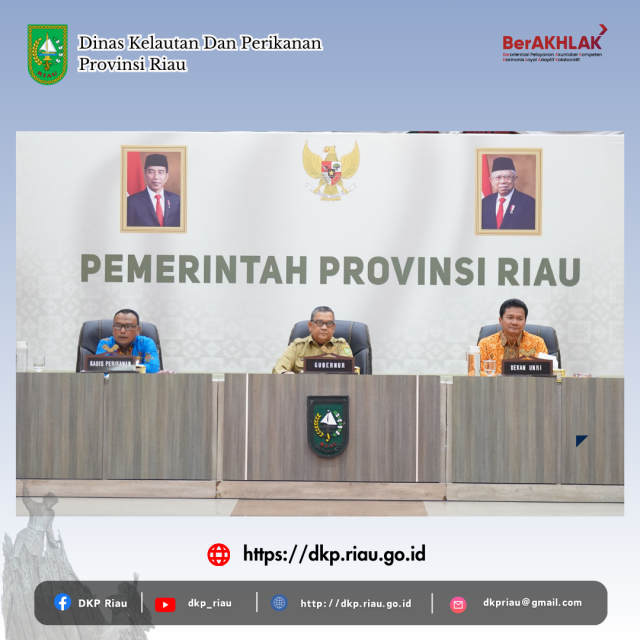 DKP Riau Gelar Rapat Koordinasi Kepala Dinas Perikanan Se Provinsi Riau