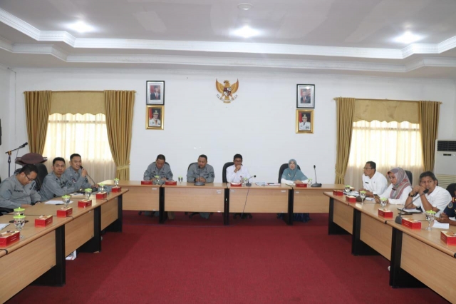 Kunjungan Strategis 2020 Badan Keamanan Laut di DKP Provinsi Riau Dalam Menjaga Laut Indonesia