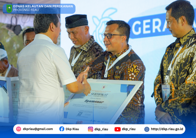 Pemerintah Provinsi Riau Raih Penghargaan Pemerintah Daerah Penggerak Pengelolaan  Sampah di Laut
