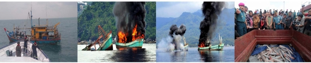 AKSI TEGAS IUU FISHING OLEH MENTERI KELAUTAN DAN PERIKANAN (KKP) SUSI PUDJIASTUTI MEMBUAT INDUSTRI PERIKANAN NEGARA TETANGGA MENURUN
