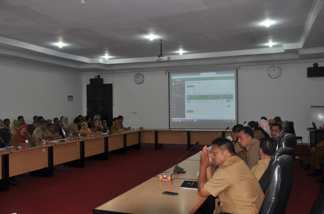 SOSIALISASI APLIKASI E-OFFICE DARI DISKOMINFOTIK PROVINSI RIAU