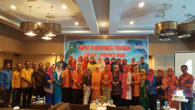 Gerakkan Masyarakat Gemar Makan Ikan, Diskanlut Riau Bekerjasama Dengan Forikan Riau Gelar Rakorda 