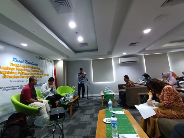Rapat Koordinasi Tindak Lanjut Pembentukan LPP WPPNRI-PD 438 Tahun 2022