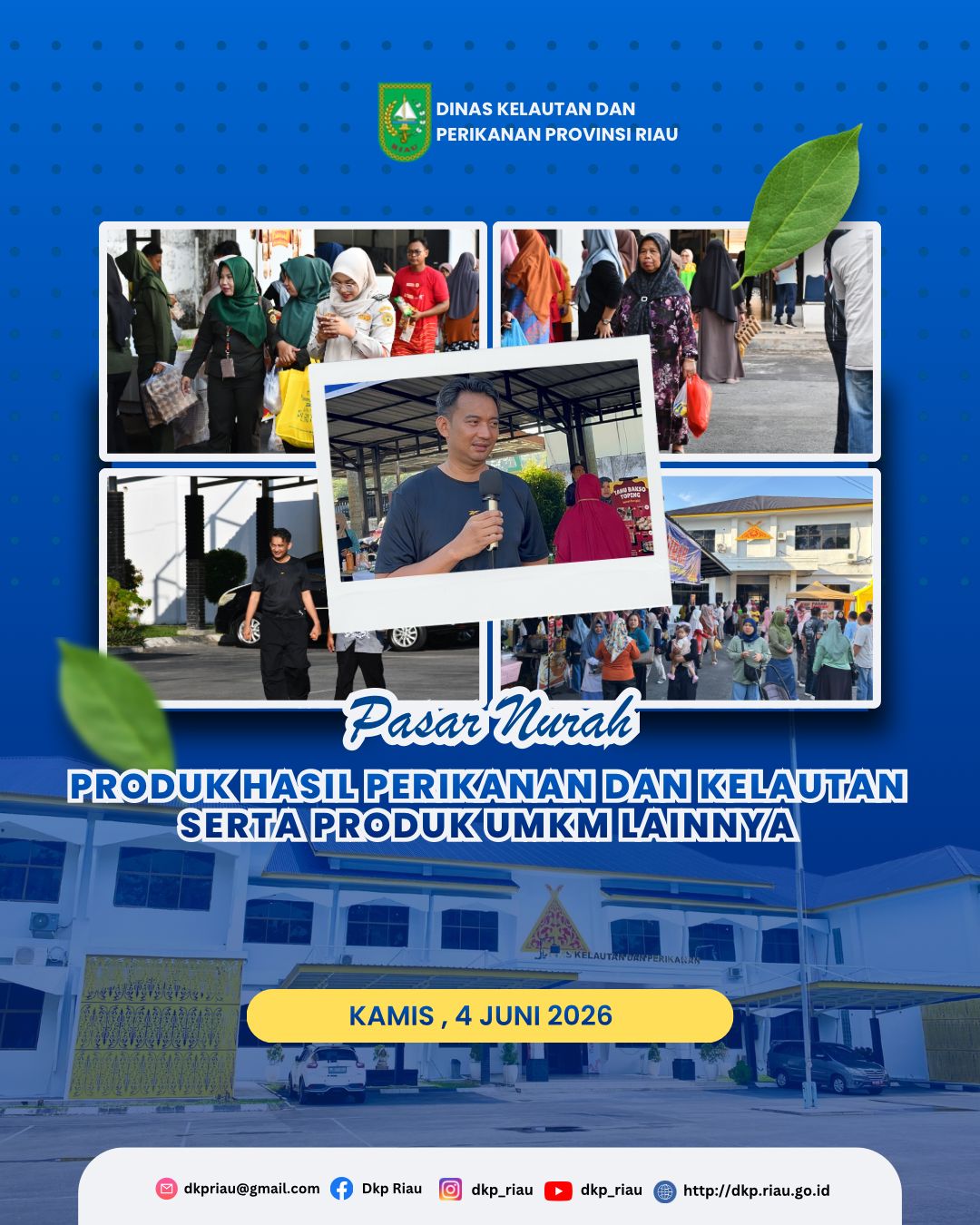 Pasar Murah DKP Riau Disambut Antusias Masyarakat