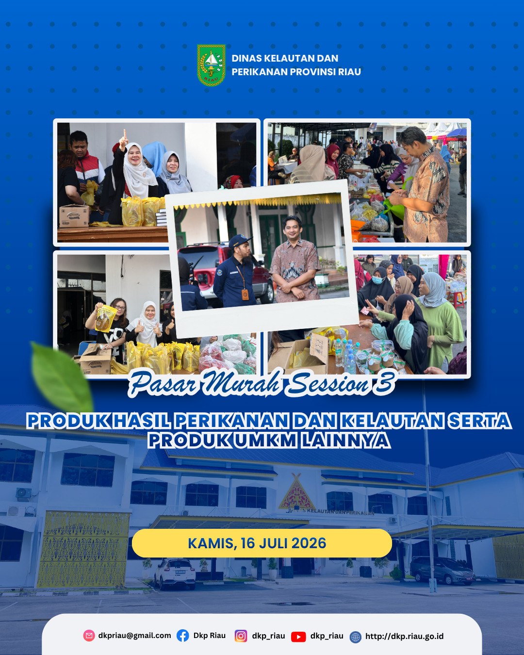 Pasar Murah Session 3 Produk Hasil Perikanan dan Kelautan serta Produk UMKM Lainnya