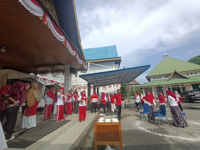 Kemeriahan Proklamasi Kemerdekaan Republik Indonesia Yang Ke 77 Tahun Di Lingkup DKP Provinsi Riau