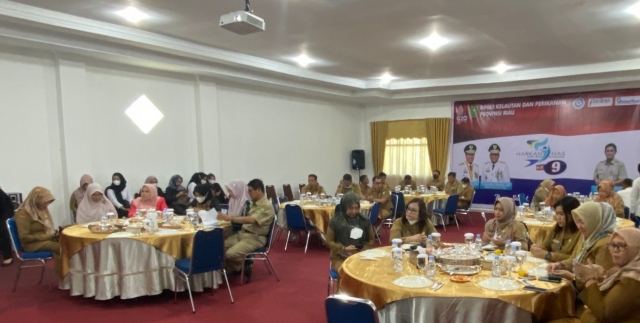 DKP Provinsi Riau Gelar Acara Makan Ikan Dalam Rangka Hari Ikan Nasional Ke-9 Tahun 2022