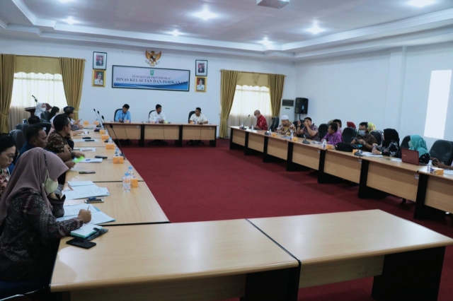 Rapat Koordinasi Bantuan Langsung Tunai (BLT) untuk Nelayan kecil yang terdampak Inflasi dan Kenaikan Harga BBM