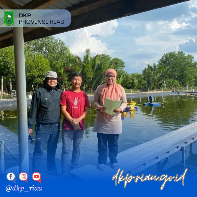 TIM Cara Budidaya Ikan yang Baik (CBIB) DKP Provinsi Riau Melaksanakan Pembinaan CBIB Ke Kabupaten Bengkalis