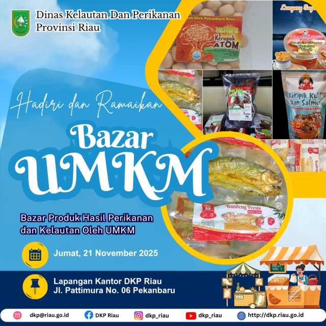 Bazar Produk Hasil Perikanan dan Kelautan oleh UMKM