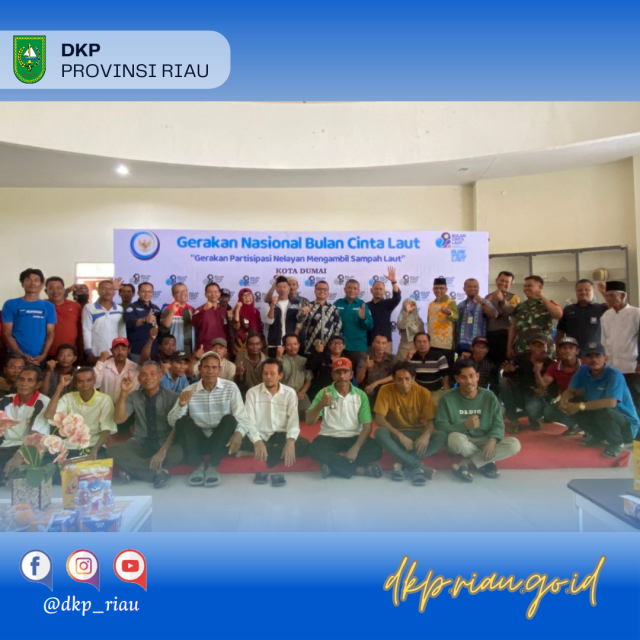 Sosialisasi Gerakan Nasional (Gernas) Bulan Cinta Laut (BCL) 2023 di Kota Dumai, Riau