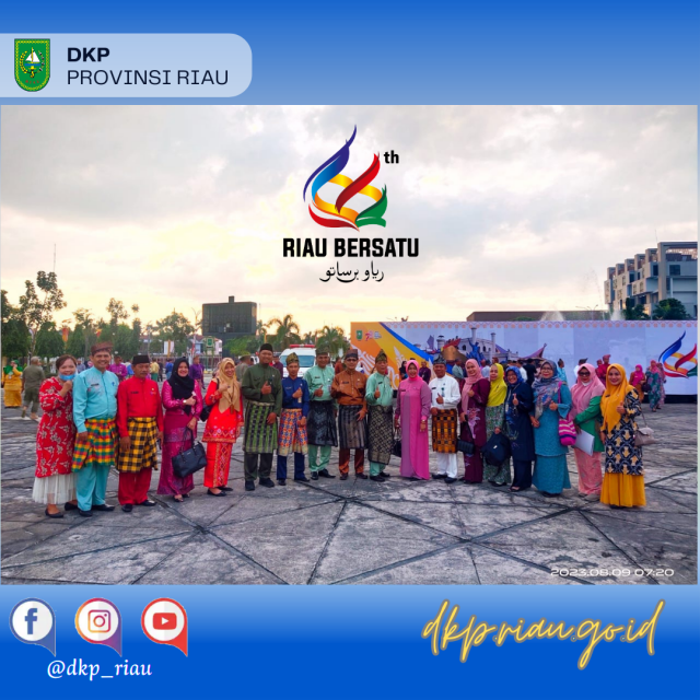 Upacara Memperingati HUT ke - 66 Provinsi Riau