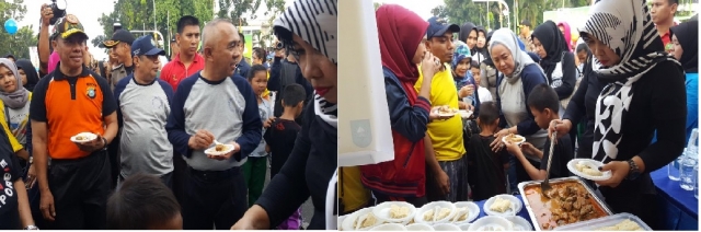 DKP RIAU SOSIALISASIKAN GERAKAN GEMAR MAKAN IKAN (GEMARIKAN) PADA CAR FREE DAY
