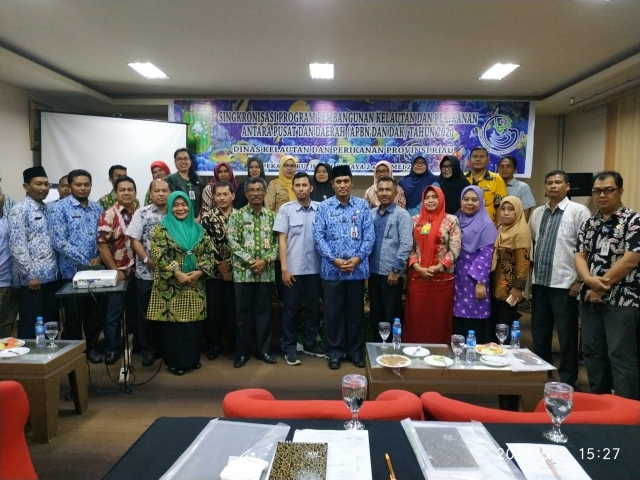 RAPAT SINGKRONISASI PROGRAM PEMBANGUNAN KELAUTAN DAN PERIKANAN ANTARA PUSAT DAN DAERAH (APBN DAN DAK) TAHUN 2020